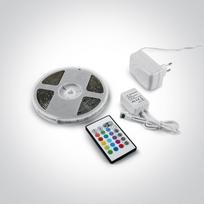 2W/m LED juosta, RGB, 5m ritė
