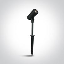 11W LED įsmeigiamas sodo šviestuvas, antracito sp., 3000K, IP65