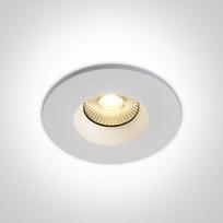 7W LED įleidžiamas šviestuvas, baltas, 2700/3000/4000K, IP65. Komplektuojama su maitinimo šaltiniu.