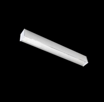 14,4W linijinis sieninis šviestuvas X-LINE WALL UP OR DOWN LED 2600, anoduoto aliuminio sp., 4000K, su 1h avariniu moduliu