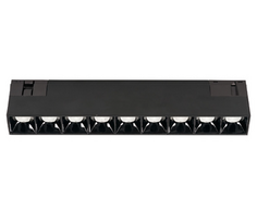 12W šviestuvas į magnetines sistemas INSIGHT DARK LIGHT, juodas, 4000K