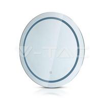 Veidrodis su 8W LED apšvietimu, chromo sp., 3000-6400K, su 17W šildytuvu (nuo rasojimo)