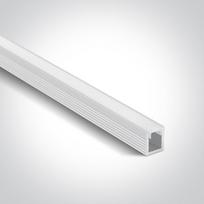 LED paviršinis profilis, baltas, 2m