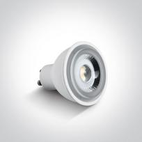 3W LED COB lemputė, GU10, 3000K