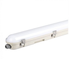 48W LED T8 šviestuvas, 150cm, baltas, 6400K, su judesio davikliu