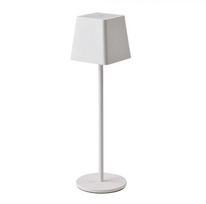 2W LED įkraunamas stalinis šviestuvas, baltas, 3000K, dimeriuojamas