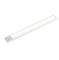 1,5W LED įkraunamas linijinis paviršinis šviestuvas, 30cm, sidabro sp., 4000K, su judesio davikliu