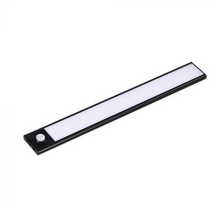 2,5W LED įkraunamas linijinis paviršinis šviestuvas, 60cm, juodas, 4000K, su judesio davikliu