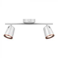 2x5W LED paviršinis šviestuvas, baltas, 3000K