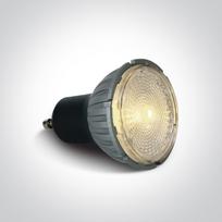 7W LED COB lemputė, GU10, 3000K, dimeriuojama