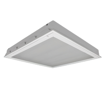 35,3W LED panelė AGAT CLEAN CLIP-IN, 60X60cm, balta, 4000K, IP65