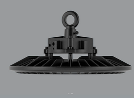 98W UFO šviestuvas ATENA LED COMPACT, juodas, 4000K, IP65, 70°