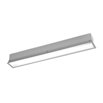 64W linijinis įleidžiamas šviestuvas X-LINE G/K LED, anoduoto aliuminio sp., 4000K, IP44