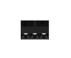 5W šviestuvas į magnetines sistemas INSIGHT DARK LIGHT, juodas, 4000K