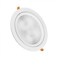 20W LED įleidžiamas šviestuvas, baltas, 6400K, SAMSUNG LED chip