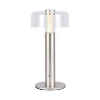 1W LED įkraunamas stalinis šviestuvas, šampano sp., 3000K, dimeriuojamas