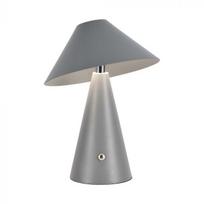 3W LED įkraunamas stalinis šviestuvas, pilkas, 3000/6000K, dimeriuojamas