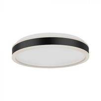 24W LED paviršinis šviestuvas, juodas, 4000K