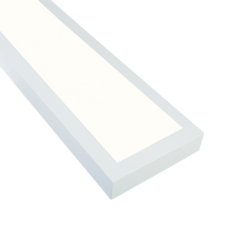 30W LED paviršinė panelė, balta, 120x15cm, 4000K