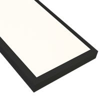 50W LED paviršinė panelė, juoda, 150x30cm, CCT