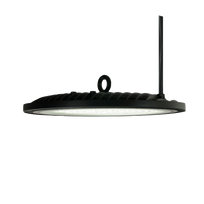100W LED UFO šviestuvas, juodas, 4000K, IP65