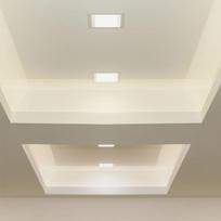 24W LED įleidžiama panelė, kvadratinė, balta, 3000K