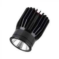 18W LED modulis/įleidžiamas šviestuvas, juodas, 6400K