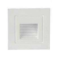 3W LED įleidžiamas šviestuvas laiptams, baltas, 3000K, IP65