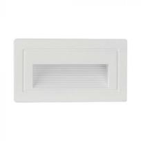 3W LED įleidžiamas šviestuvas laiptams, baltas, 3000K, IP65