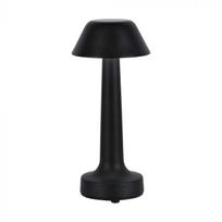 1W LED įkraunamas stalo šviestuvas, juodas, 3000-6000K, dimeriuojamas