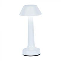 1W LED įkraunamas stalo šviestuvas, baltas, 3000-6000K, dimeriuojamas