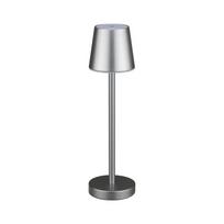 3W LED įkraunamas stalo šviestuvas, pilkas, 3000K, dimeriuojamas