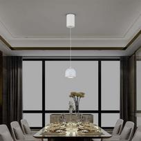 8,5W LED pakabinamas šviestuvas, baltas, 3000K