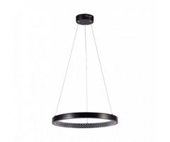 19W LED pakabinamas šviestuvas, juodas, 3000K