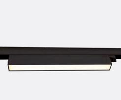 36W LED linijinis bėgelio šviestuvas, juodas, 3000/4200/6500K