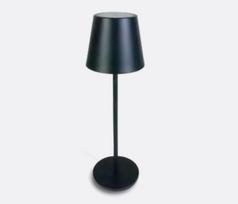 3,5W LED įkraunamas stalo šviestuvas, juodas, 3000K, dimeriuojamas