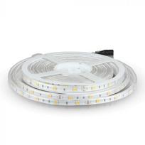 4W/m LED juosta, 30 LED/m, 12V, RGB, IP65, 5m ritė