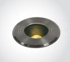 10W LED įleidžiamas į žemę lauko šviestuvas, plieno sp., 3000K, IP67