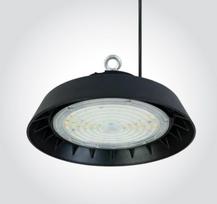 60/80/100W LED UFO šviestuvas, juodas, 4000/4700/5700K, dimeriuojamas