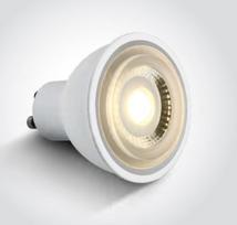 6W LED lemputė, GU10, MR16, 3000K