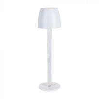 3W LED įkraunamas stalo šviestuvas, baltas, 3000K, dimeriuojamas