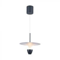 9W LED pakabinamas šviestuvas, baltos/pilkos sp., 3000K