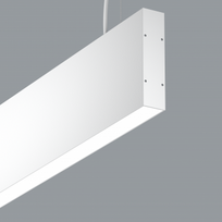 48W LED pakabinamas linijinis šviestuvas PROFILITE 35, baltos sp. korpusu, 4000K