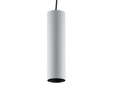 21W LED šviestuvas TUBE į magnetines sistemas INSIGHT, baltas korpusas/juodas reflektorius, 3000K