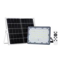 100W LED prožektorius su saulės baterija TIARA, pilkas, 4000K