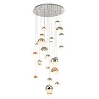 147,6W LED pakabinamas šviestuvas MOCADO, šampano sp., 3000K, dimeriuojamas