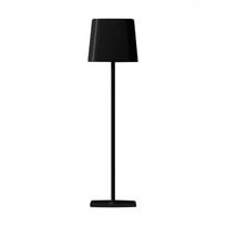 5W LED įkraunamas stalo šviestuvas su saulės baterija, juodas, 3000-6000K, dimeriuojamas, IP65
