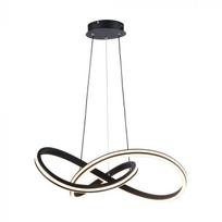 40W LED pakabinamas šviestuvas, juodas, 3000/4000/6400K