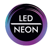 9,6W/m LED NEON MEDIUM juosta, 120LED/m, 24V, IP67, raudona šviesos sp.