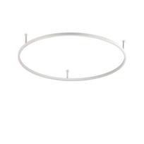 55W LED lubų šviestuvas ORACLE SLIM, baltu korpusu, 3000K